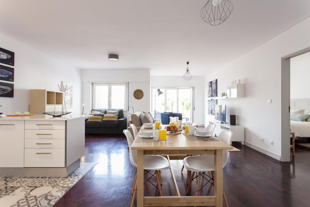 Joivy Superb 1-Bed Apt With Workspace And Terrace, Close To Avenida Da Liberdade Lisboa Exterior foto